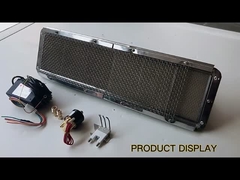 Queimador de gás de revestimento em pó de combustão catalítico cerâmico infravermelho queimador para churrasco