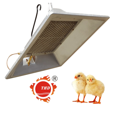 Aquecedor de chocadeiras a gás ajustável Equipamento de aquecimento de fazenda de aves domésticas para fogo de baixo consumo