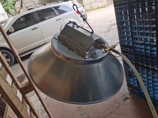 Aquecedor de chocadeiras de aves tipo redondo com certificação CE para 1.500 pintinhos