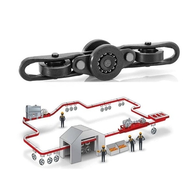 Corrente transportadora aérea de aço carbono A3 UH-5075-HA resistente ao calor 220 V 380 V