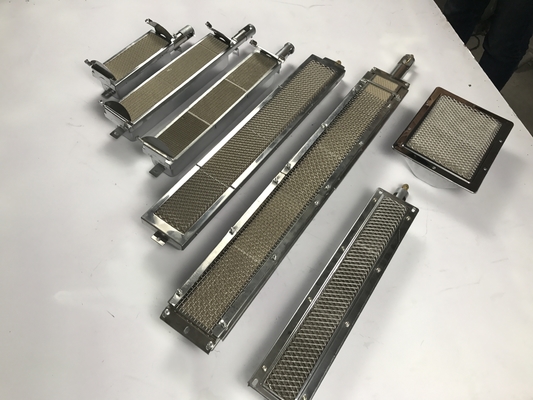 Churrasqueiras infravermelhas Rotisserie Queimador de cerâmica Queimador de gás de alumínio GLP