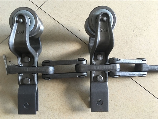 Sistema de corrente transportadora aérea resistente ao calor X348 X458 X678 para manuseio de materiais