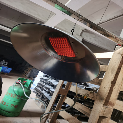 Lâmpada de calor manual para aves domésticas Equipamento de incubação de pintinhos infravermelho Aço aluminizado