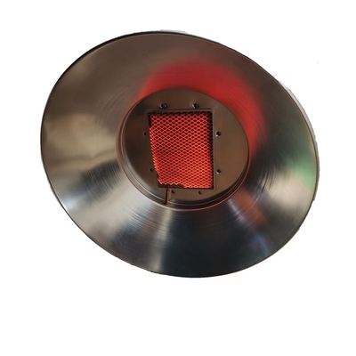 Lâmpada de calor manual para aves domésticas Equipamento de incubação de pintinhos infravermelho Aço aluminizado