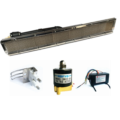 Forno industrial Ignitor de pulso eletrônico Queimador de gás infravermelho Fogão Kit de faísca