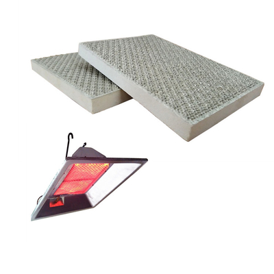 Placas aquecedoras de cerâmica catalíticas com favo de mel Queimador a gás Fogão Placa aquecedora infravermelha