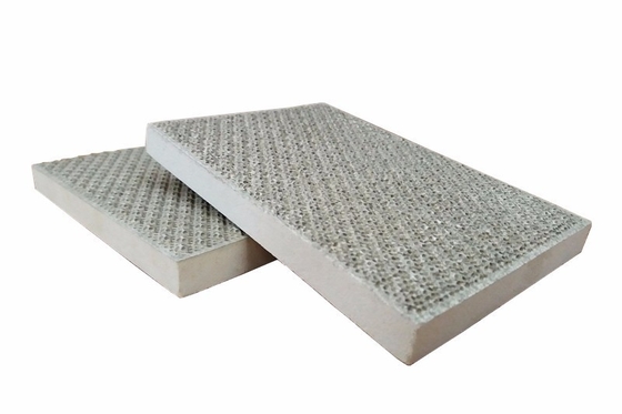 Placas cerâmicas de aquecedor a gás catalítico personalizadas para queimador industrial infravermelho