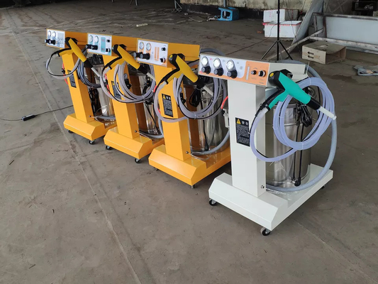 Máquina industrial de pulverização de pó eletrostática 110 V 220 V 55 L capacidade