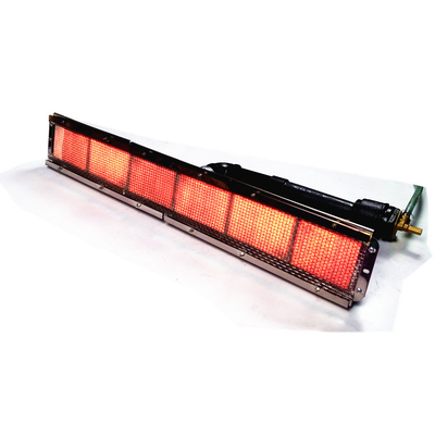 Queimador de gás catalítico infravermelho de cerâmica industrial HD242 para forno de pizza