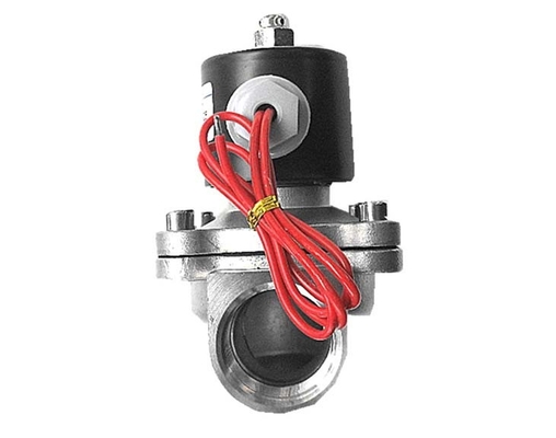 Válvula solenoide de latão de 2 vias GLP Propano Gás natural Gás butano Vapor de ar