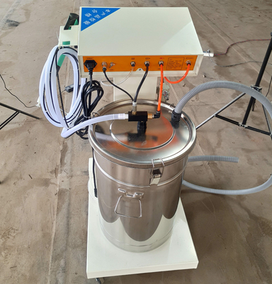 Operação manual da máquina de pulverização de pó de alta eficiência para a superfície do substrato