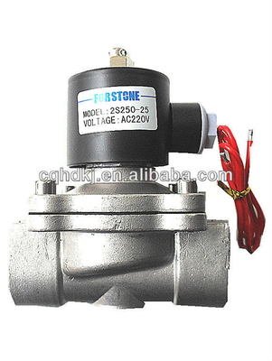 Válvula solenoide Viton 3/4 de polegada gás água latão resistência a alta temperatura