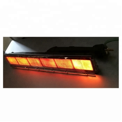 Queimador de gás catalítico de forno de aquecimento industrial infravermelho HD242 com bocal de latão