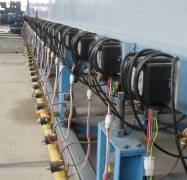 Sistemas de ignição de queimadores infravermelhos a gás com faísca elétrica automática