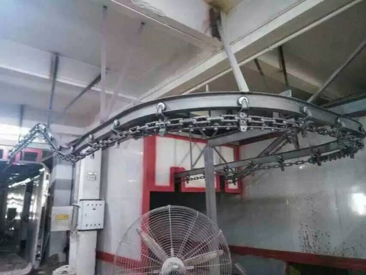 Carrinho de roda de sistemas de transporte de monotrilho aéreo de 1,5 KW para corrente de esteira embutida