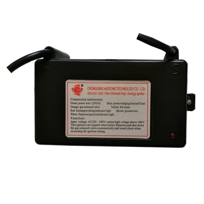 Transformador de ignição Ignitor de pulso eletrônico Infravermelho queimador de gás Caixa de controle HD103