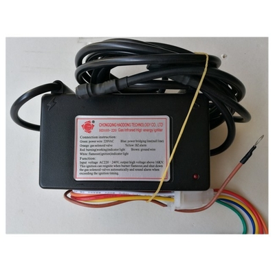 Transformador de ignição Ignitor de pulso eletrônico Infravermelho queimador de gás Caixa de controle HD103