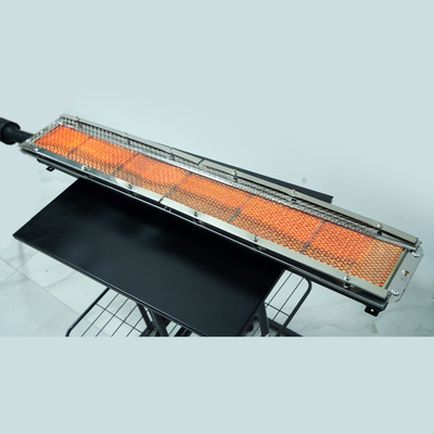 Queimador de gás de cerâmica favo de mel infravermelho para forno de revestimento em pó de cura de luva de látex