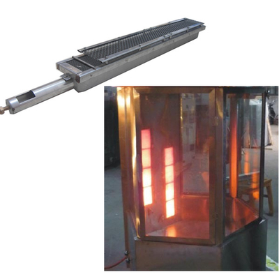 Queimador de gás infravermelho para churrasco de alumínio industrial 16600 Btu/hora