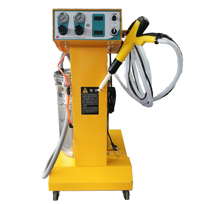 Máquina de pulverização de pó industrial 50 W máquina de revestimento eletrostático em pó