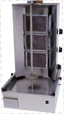 Máquina de kebab shawarma queimador de cerâmica infravermelha para churrasqueira