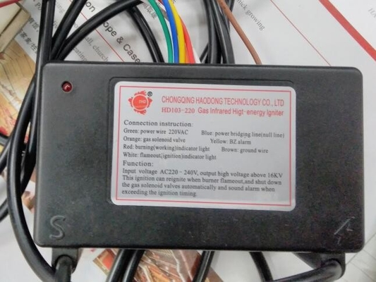 24 V 3 V 110 V 220 V Ignitor de Pulso Elétrico Caixa de Controle de Ignição do Queimador 50 Hz