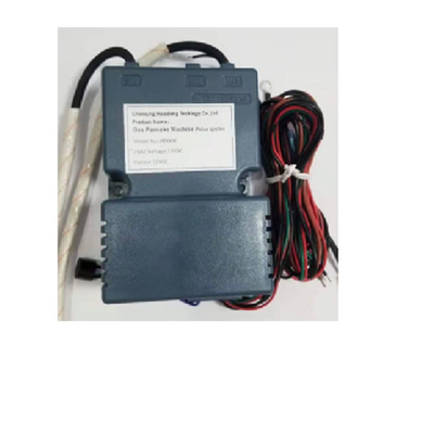 Aquecedor de água a gás eletrônico preto Ignitor Metal ABS Plástico Fogão Queimador