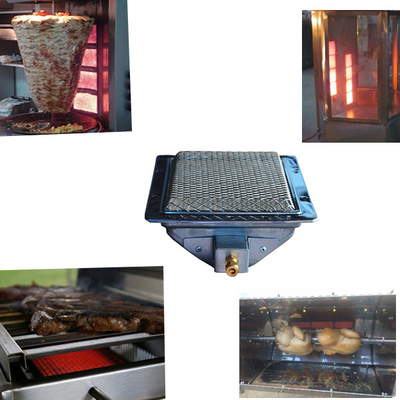 GLP Churrasco Catalítico Queimador Lateral Infravermelho para Assar Cerâmica Infravermelho Grill Queimador
