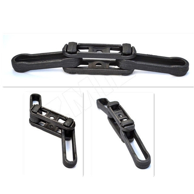 Corrente transportadora forjada resistente ao calor para revestimento em pó X348 X458 X678